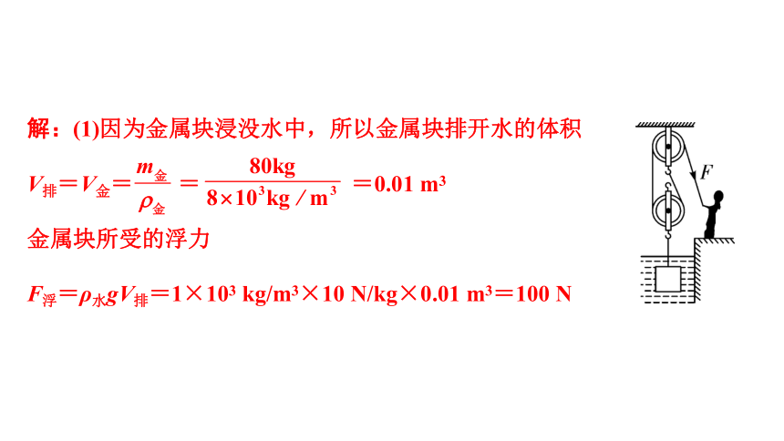 2024贵州中考物理二轮重点专题研究 第十四章 第二节  滑轮  机械效率 习题课件(共44张PPT)