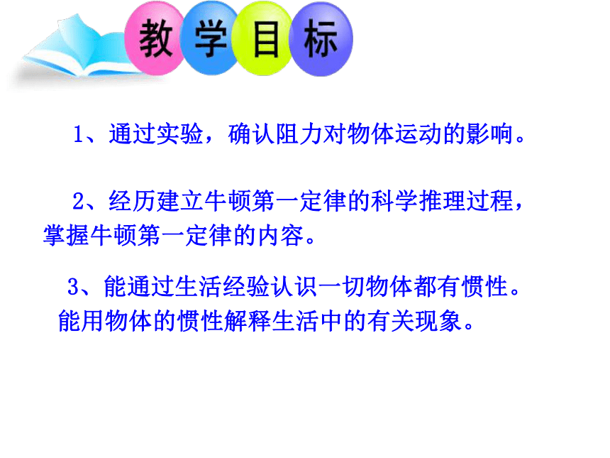 人教版八年级下8.1《牛顿第一定律》课件(共35张PPT)