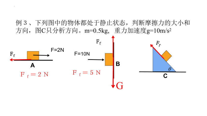 3.2 摩擦力 课件(共33张PPT)-2023-2024学年高一上学期物理人教版（2019）必修第一册