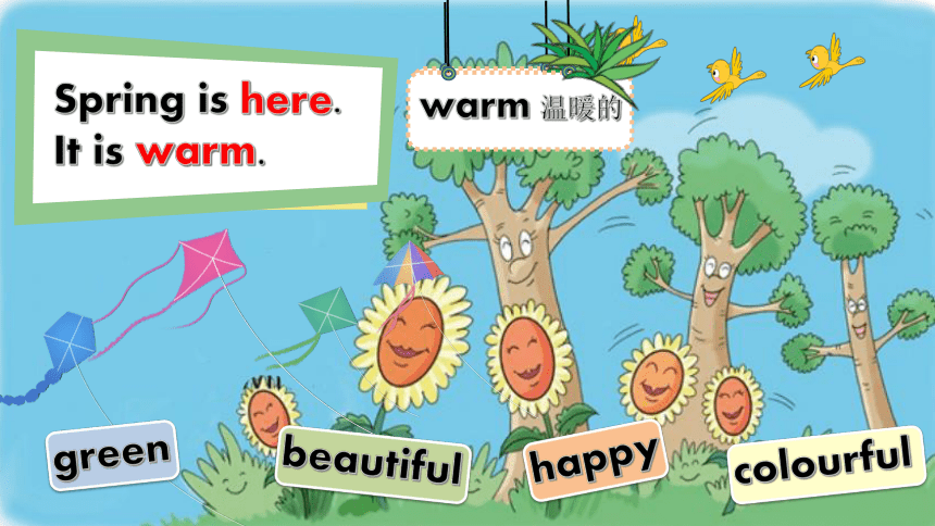Unit4 Spring Picture book reading 课件(共30张PPT)