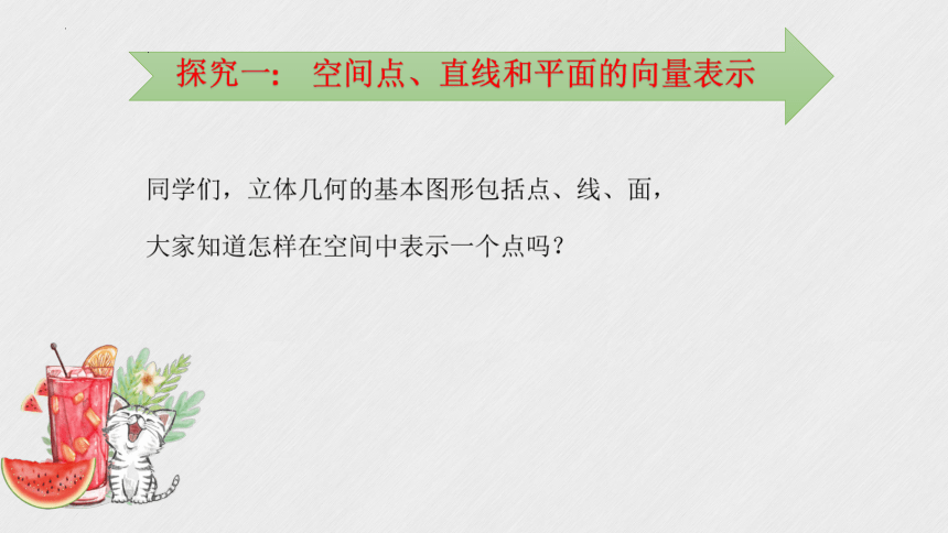 1.4.1  用空间向量研究直线、平面的位置关（共30张ppt)   数学人教A版（2019）选择性必修第一册