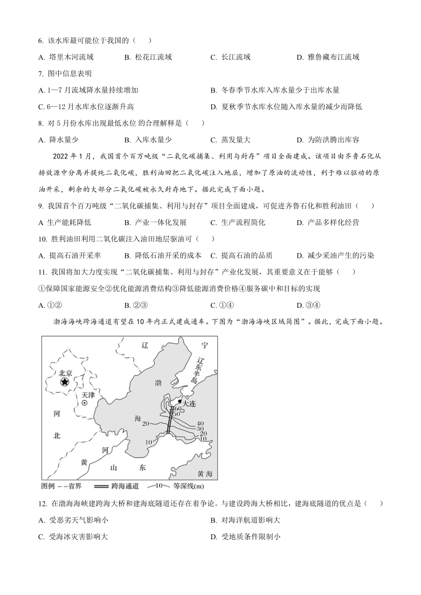 2022-2023学年贵州省凯里市第一中学高二下学期第一次月考地理试卷（解析版）