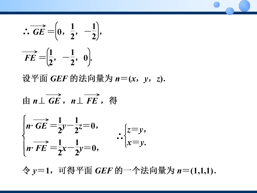 2022-2023学年人教A版选择性必修一同步课件1.4.1  用空间向量研究直线、平面的位置关系(共33张PPT)