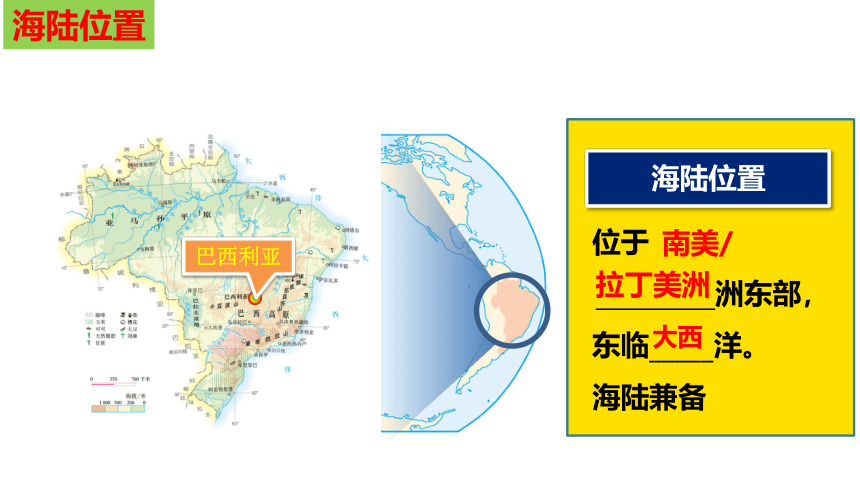 第九章第二节巴西 第一课时 课件(共30张PPT)2022-2023学年人教版地理七年级下册