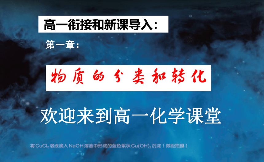 1.1物质的分类和转化 课件(共41张PPT)