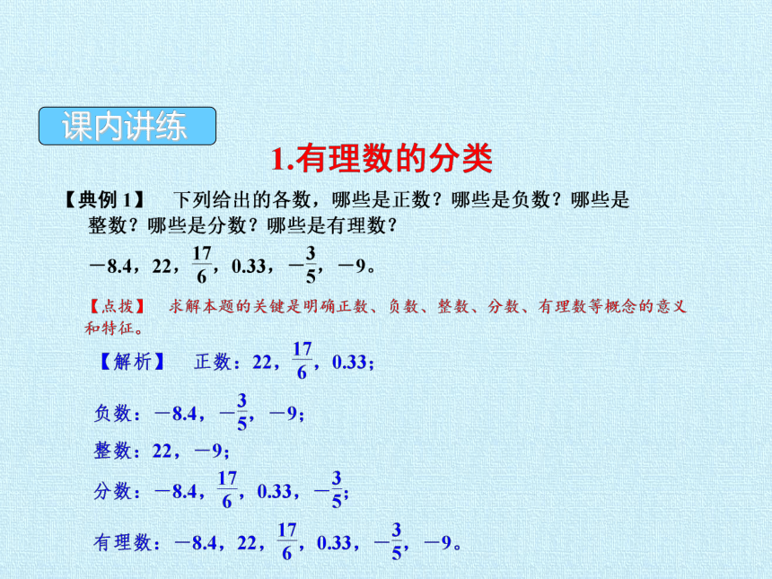 浙教版数学七年级上册 第1章 有理数 复习课件（22张ppt）