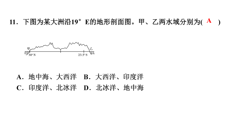 专题一　共有的家园,共同的岁月 练习课件-2021届中考历史与社会一轮复习（金华专版）（45张PPT）