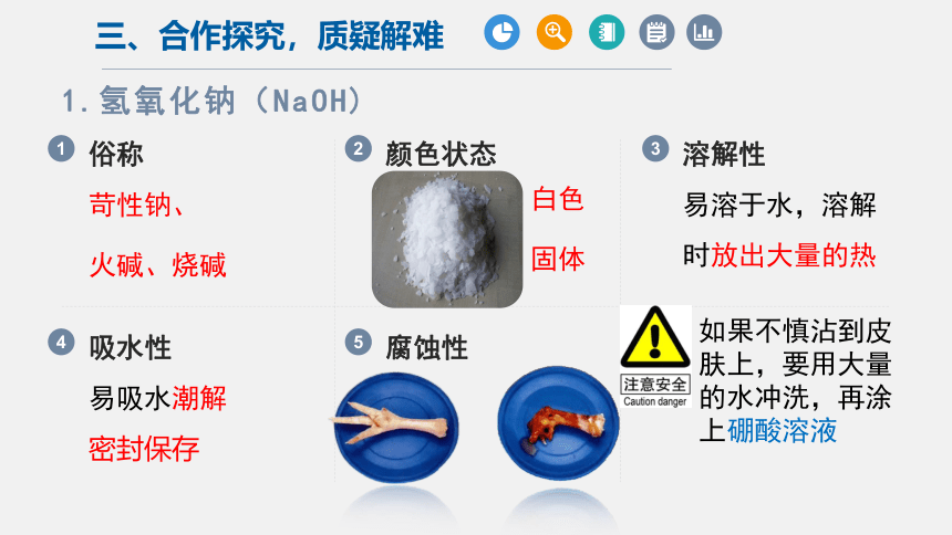 人教版九年级化学下册第十单元课题1《 常见的酸和碱 几种常见的碱》（课件30页）