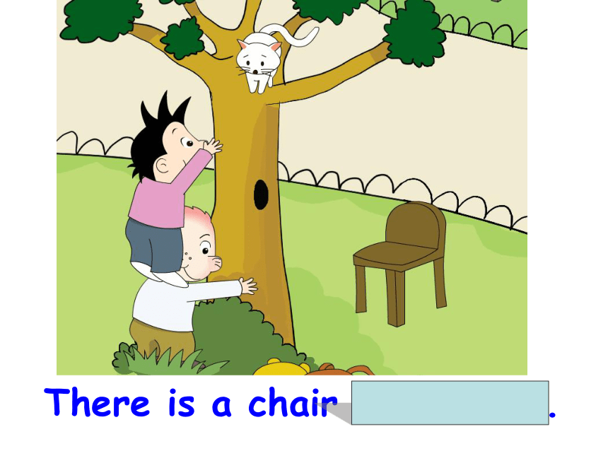 Module 7  Unit 1 There is a cat in the tree.   课件(共34张PPT)