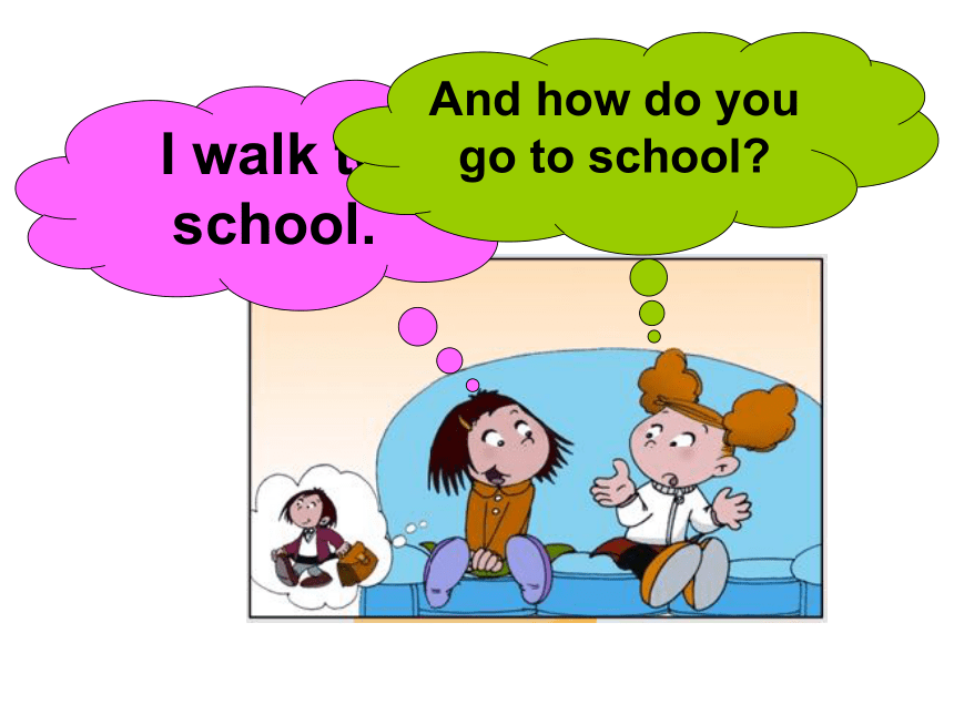 Module 7 Unit 1 How do you go to school? 课件(共14张PPT)