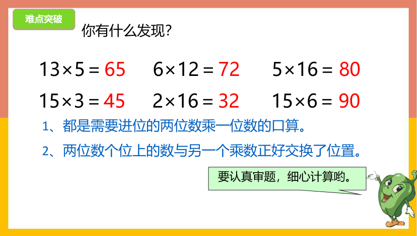 1.13乘数中间或末尾有0的乘法练习 （课件） 数学三年级上册(共18张PPT)