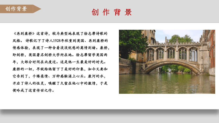 6.2《再别康桥》课件（35张PPT）   2020—2021学年统编版高中语文选择性必修下册