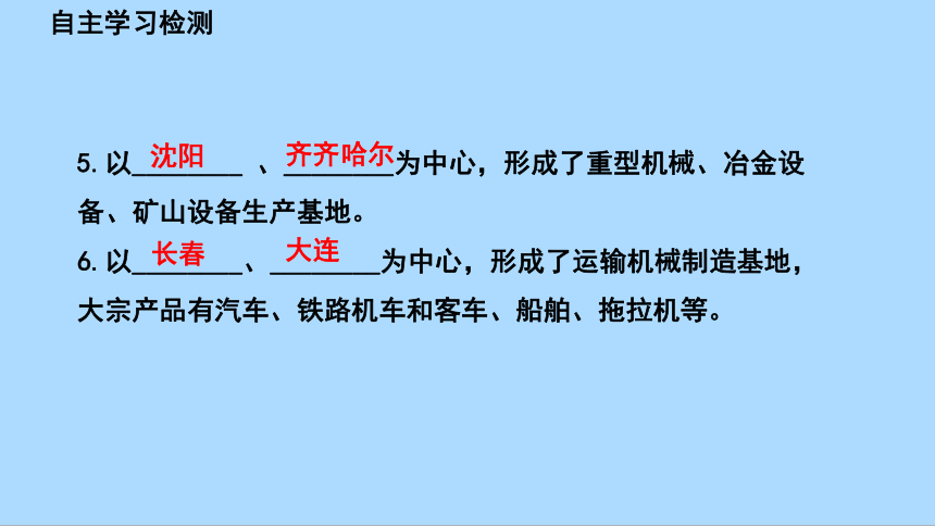 湘教版地理八年级下册6.3东北地区的产业分布课件 (共38张PPT)