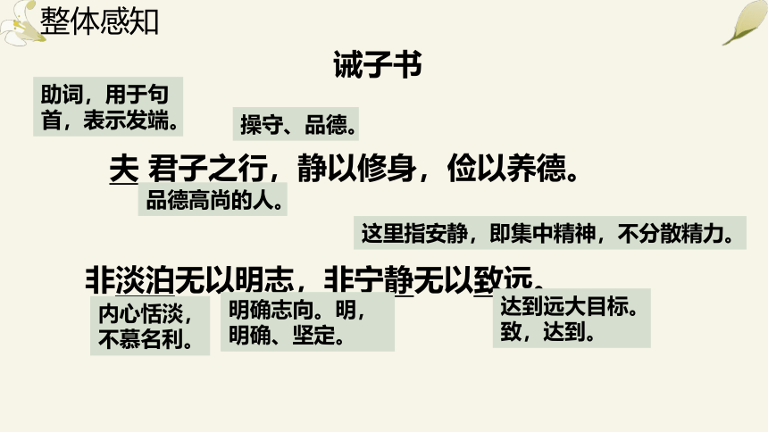 15  诫子书 课件（共47张ppt）