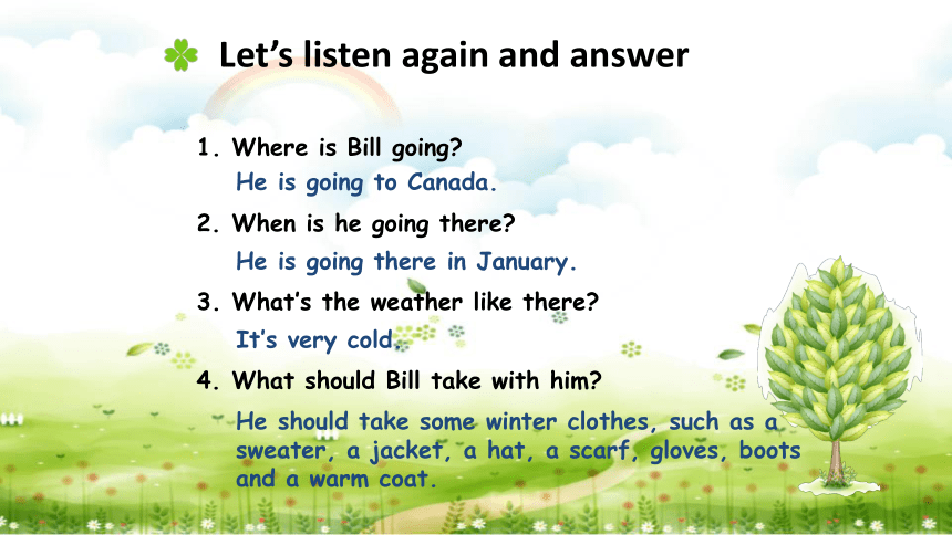 Unit1 Visiting Canada Lesson1 课件(共20张PPT)