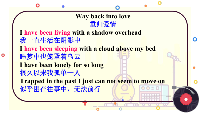 Module4 Music Grammar现在完成进行时课件(50张PPT)