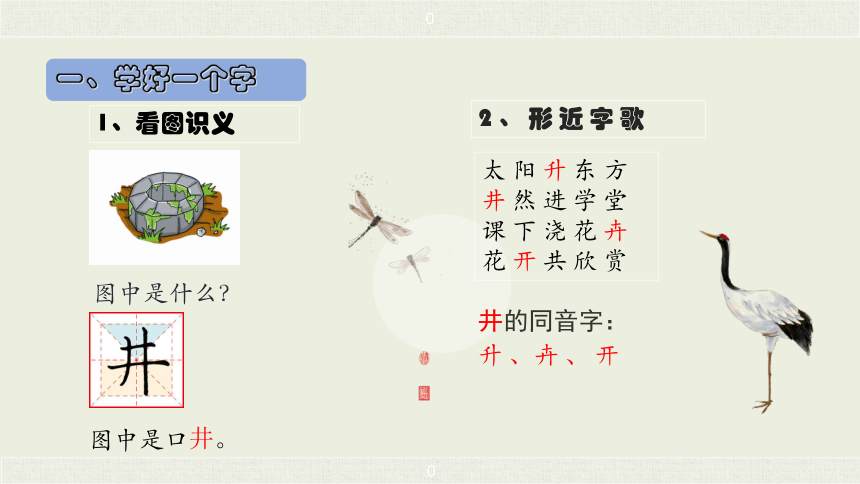 12 坐井观天  生字讲解+书法指导 课件（41张）