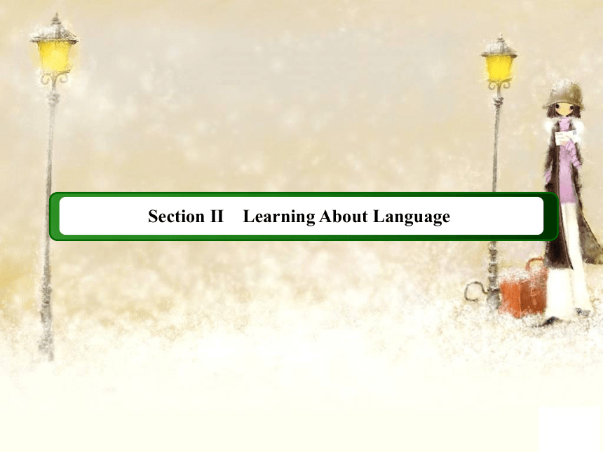 人教版（2019）选择性必修1点拨课件：UNIT 1 PEOPLE OF ACHIEVEMENT Section Ⅱ　Learning About Language  （共26张PPT）