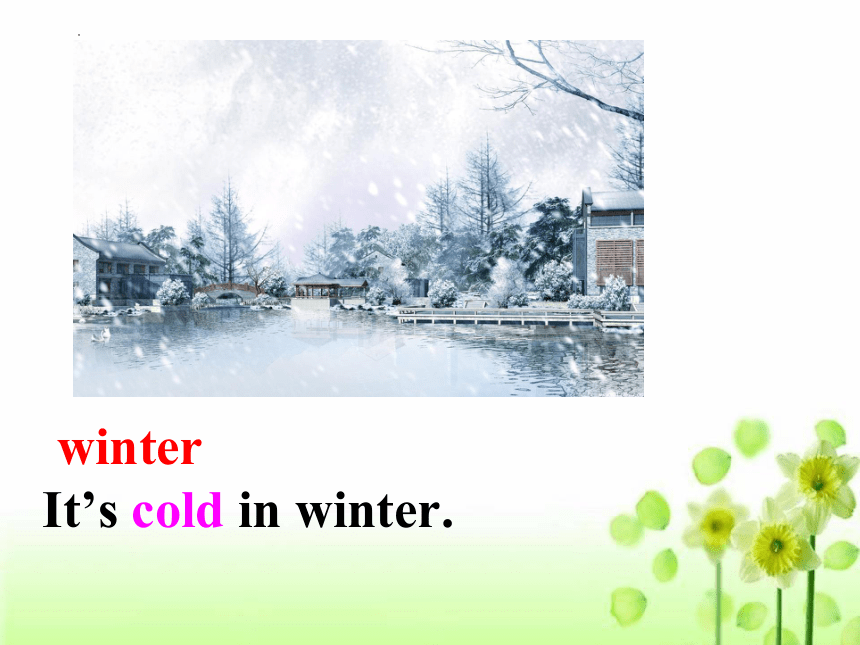Unit 8 Topic 1  What's the weather like in summer Section A课件(共39张PPT)仁爱版七年级下册