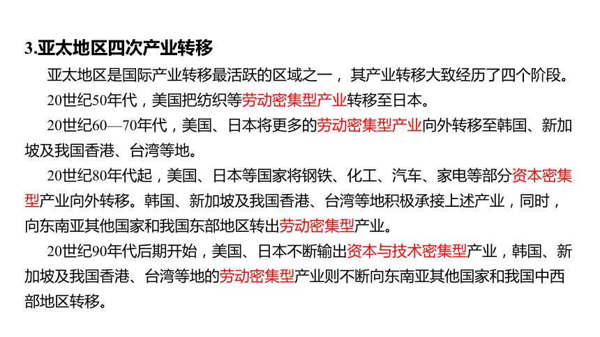 3.2产业转移对区域发展的影响——以亚太地区为例  课件 （30张PPT）