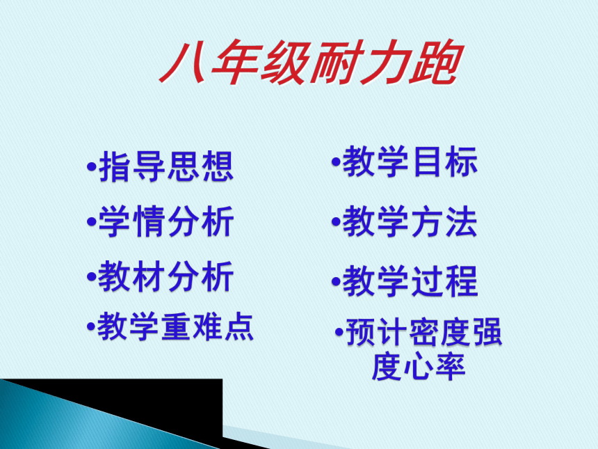 人教版八年级体育 2.1中长跑 课件(共17张PPT)