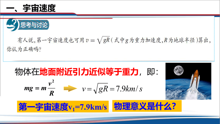 7.4 宇宙航行 课件 (共29张PPT) 人教版（2019）必修第二册