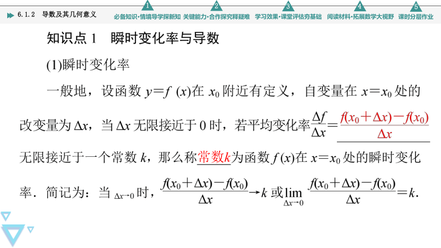 第6章  6.1.2 导数及其几何意义 课件（共56张PPT）