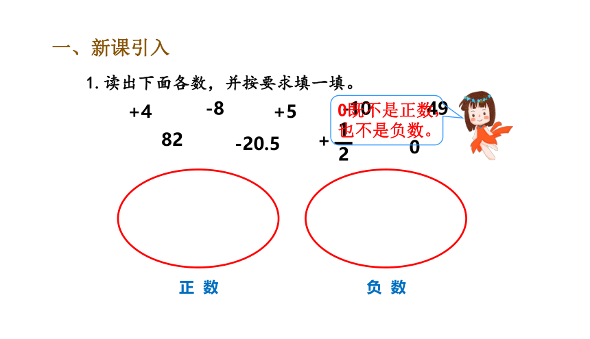 人教版数学六年级下册 第一单元第2课时   负数的认识（2）课件（17张ppt）