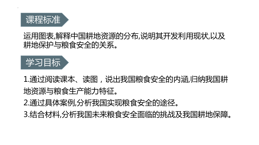 地理人教版（2019）选择性必修3 2.3中国的耕地资源与粮食生产（共44张ppt）课件