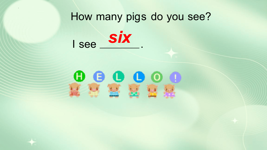 Unit 6 How many？A  Let's learn课件(共26张PPT)