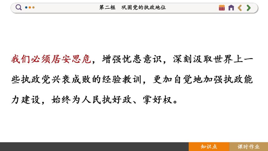 【核心素养目标】 3.2 巩固党的执政地位 课件(共112张PPT) 2023-2024学年高一政治部编版必修3