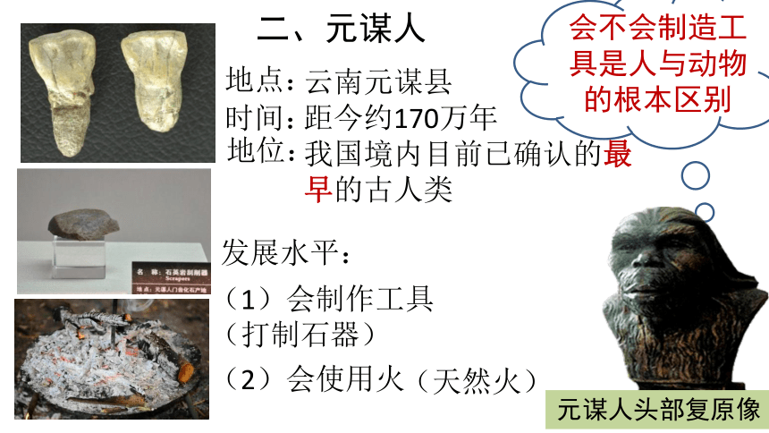 第1课中国早期人类的代表——北京人 课件(共24张PPT+视频)