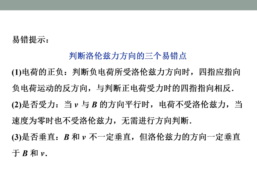 高中物理选修3-1人教新课标3.5节运动电荷在磁场中受到的力同步课件(36张PPT)