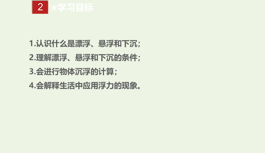 八年级物理下册 10.3 物体沉浮的条件及应用课件（18张）