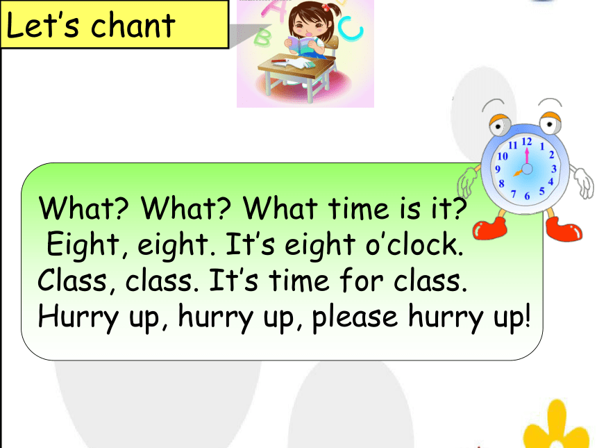 Unit 6 What time is it（Fun time-Cartoon time）课件(共23张PPT)