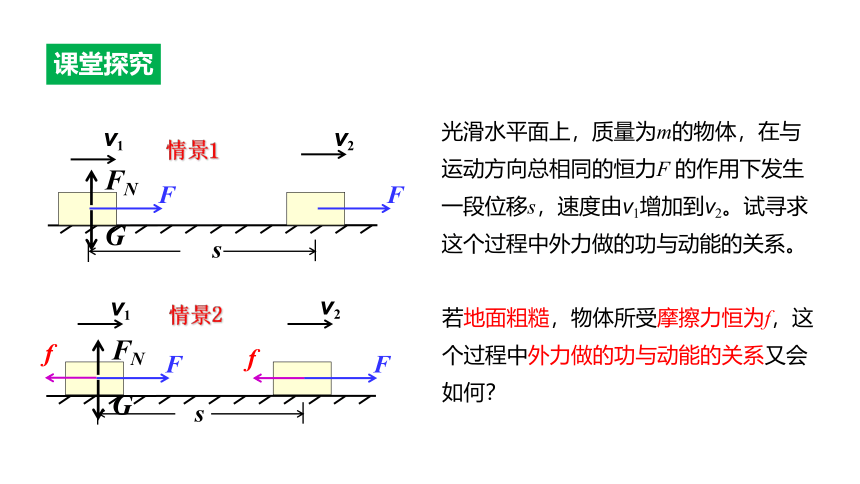 鲁科版（2019）高中物理必修第二册 1.3 动能和动能定理 课件(共24张PPT)