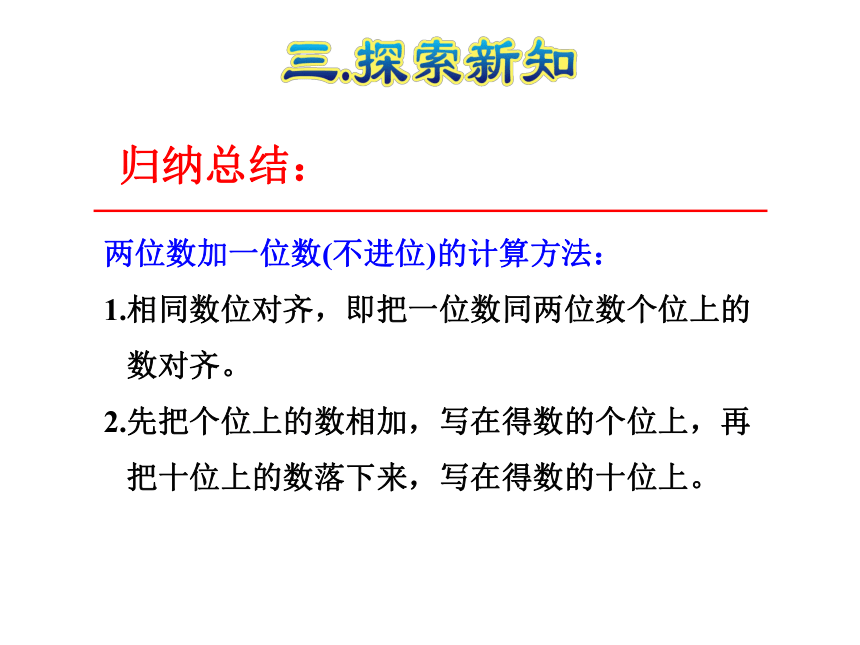 数学人教版二年级上册 2.1 不进位加（19张ppt）