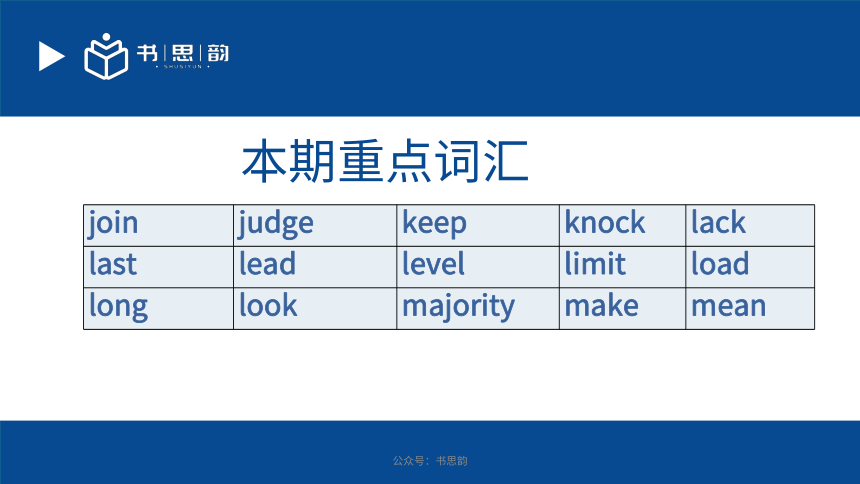上海高考英语考纲词汇重难点讲解Part 9（PDF版课件）