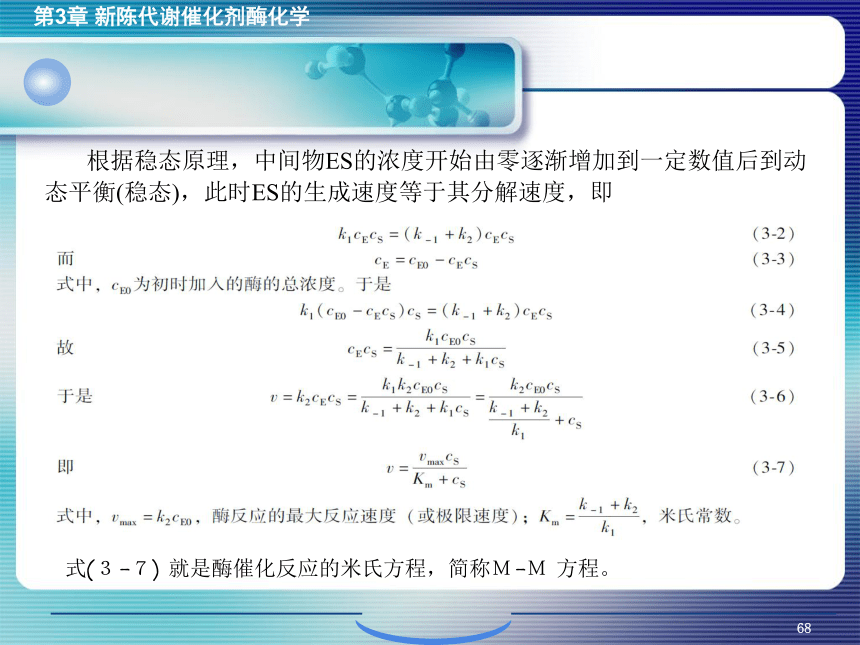 3.4酶促反应的动力学 课件(共41张PPT)- 《环境生物化学》同步教学（机工版·2020）