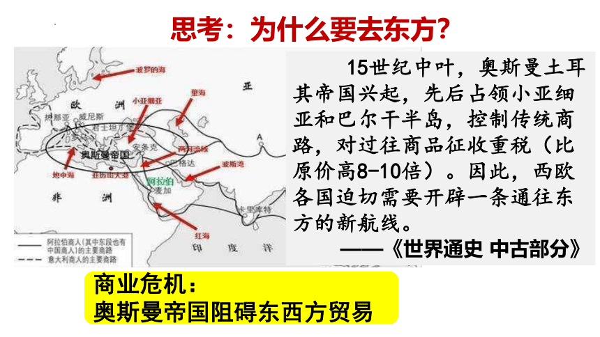 第6课 全球航路的开辟 课件(共26张PPT)--2022-2023学年高中历史统编版（2019）必修中外历史纲要下册