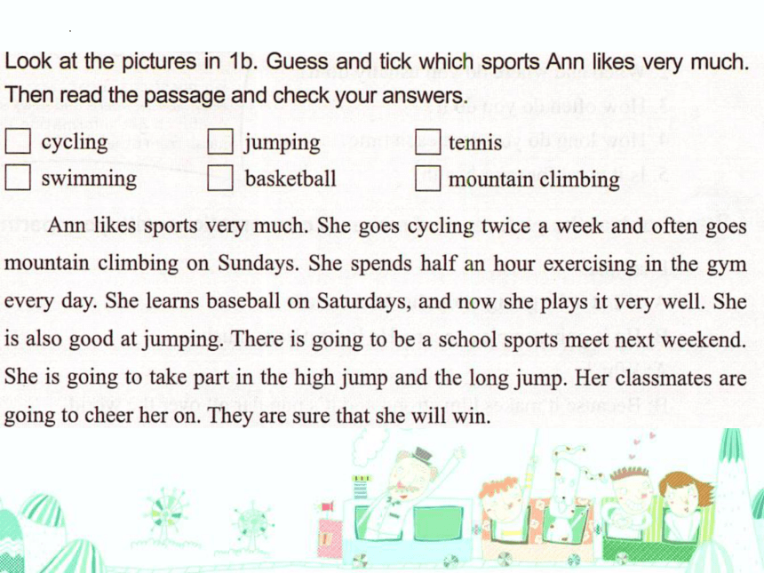 Unit 1 I'm going to play basketball.Topic 1 Section C 课件(共18张PPT)