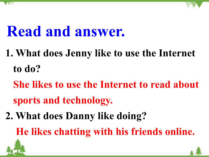 Unit 4 The Internet Connects UsLesson 19 How do youuse the Internet课件(共29张PPT)