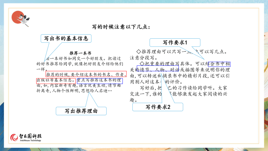 【课件PPT】小学语文五年级上册—习作：推荐一本书 第一课时