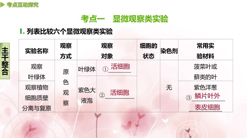 【二轮专题复习课件】第14讲　教材基础实验(共66张PPT)