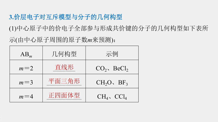 高中化学苏教版（2021） 选择性必修2 专题4  第一单元 第2课时　价层电子对互斥模型　等电子原理（74张PPT）