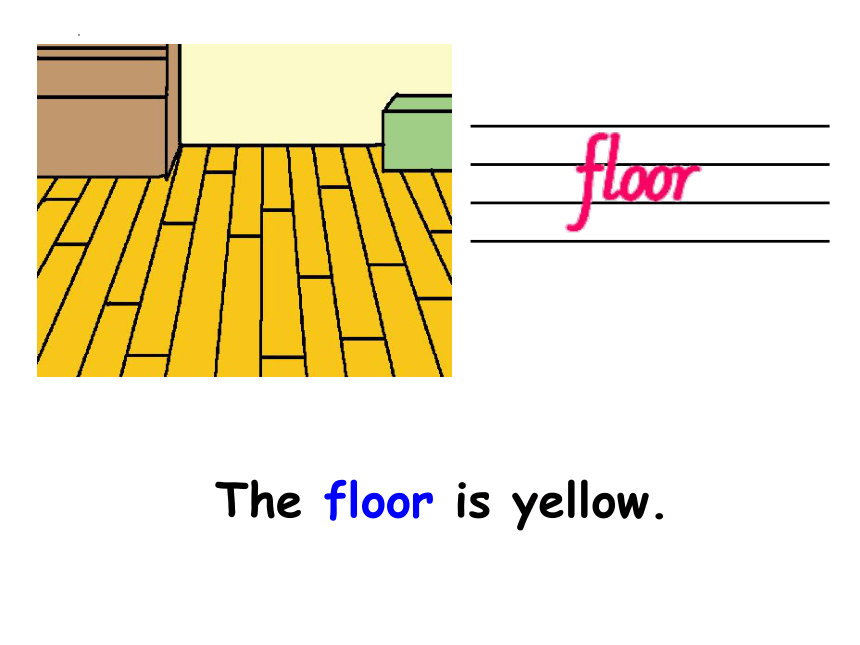 Unit 1  My classroom  Part B Let’s learn 课件（共26张PPT）