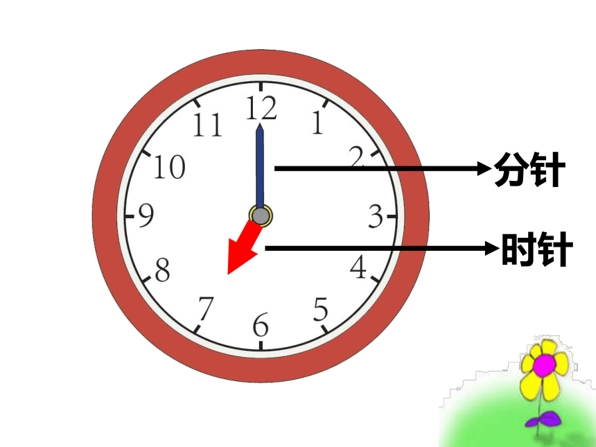 一年级下册数学课件-1.1 认识钟表 青岛版（五四学制）(共18张PPT)