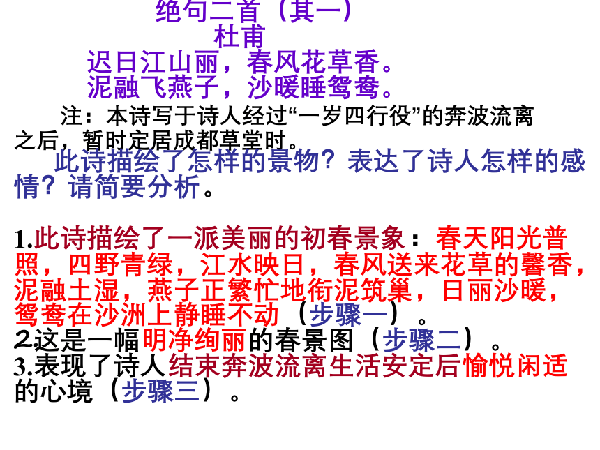 中考语文复习通关秘诀——中考古诗词阅读指导 课件（23张PPT）