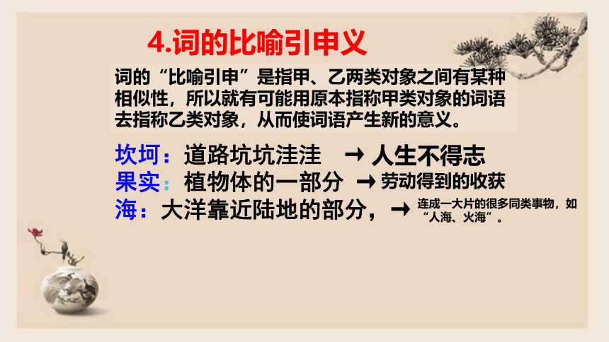 把握古今词义的联系与区别 课件—高中语文统编版（2019）必修上册(49张PPT)