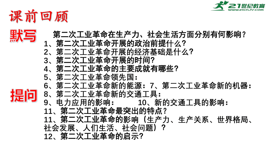 第6课工业化国家的社会变化  课件